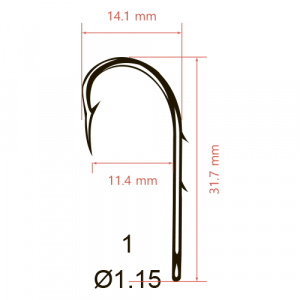 Крючки Saikyo KH-11014 Bait Holder